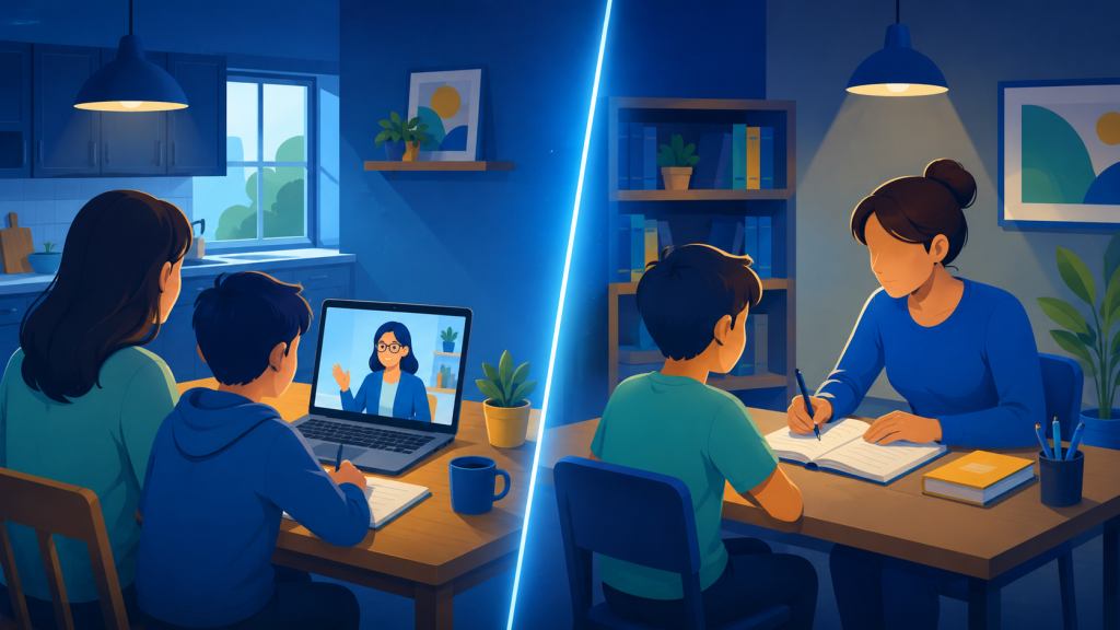 Online Tutoring vs In-Person: Which Is Right for Your Child